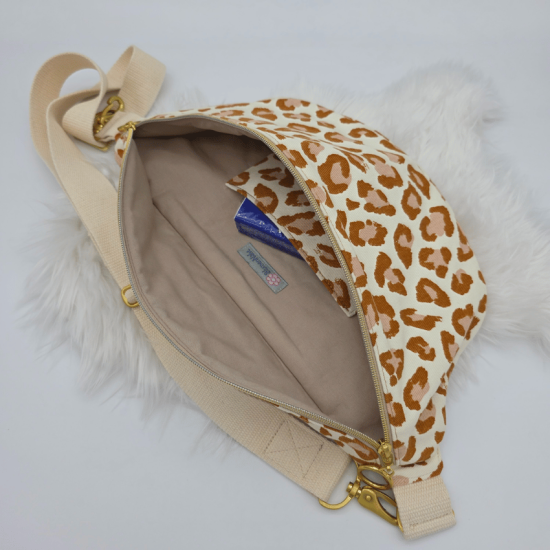 Bauchladen - Leony - Beige Braun - Groß